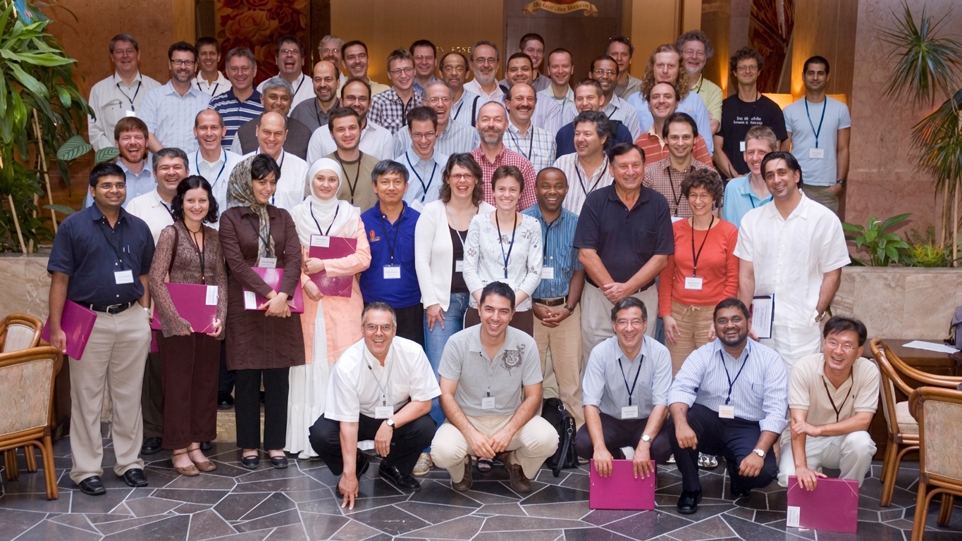 Group photo, XV Workshop, Rhodes, Greece (2007)